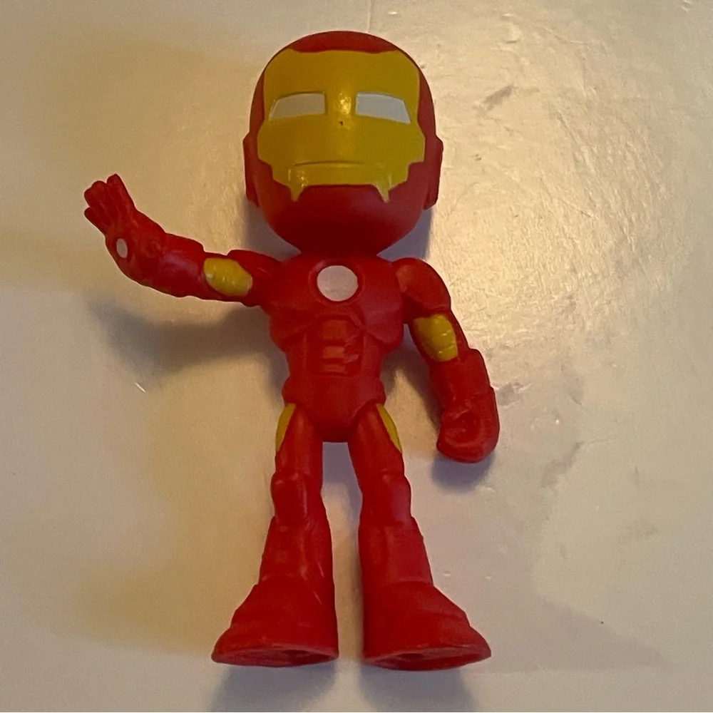Iron Man Spider-Man Marvel Spidey & His Amazing Friends PVC Figure 2 1/2